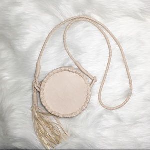 Barrel bag crossbody tassel purse boho beach